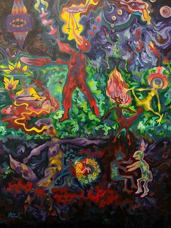 Pintura à óleo de Sidney Azevedo 2.jpg