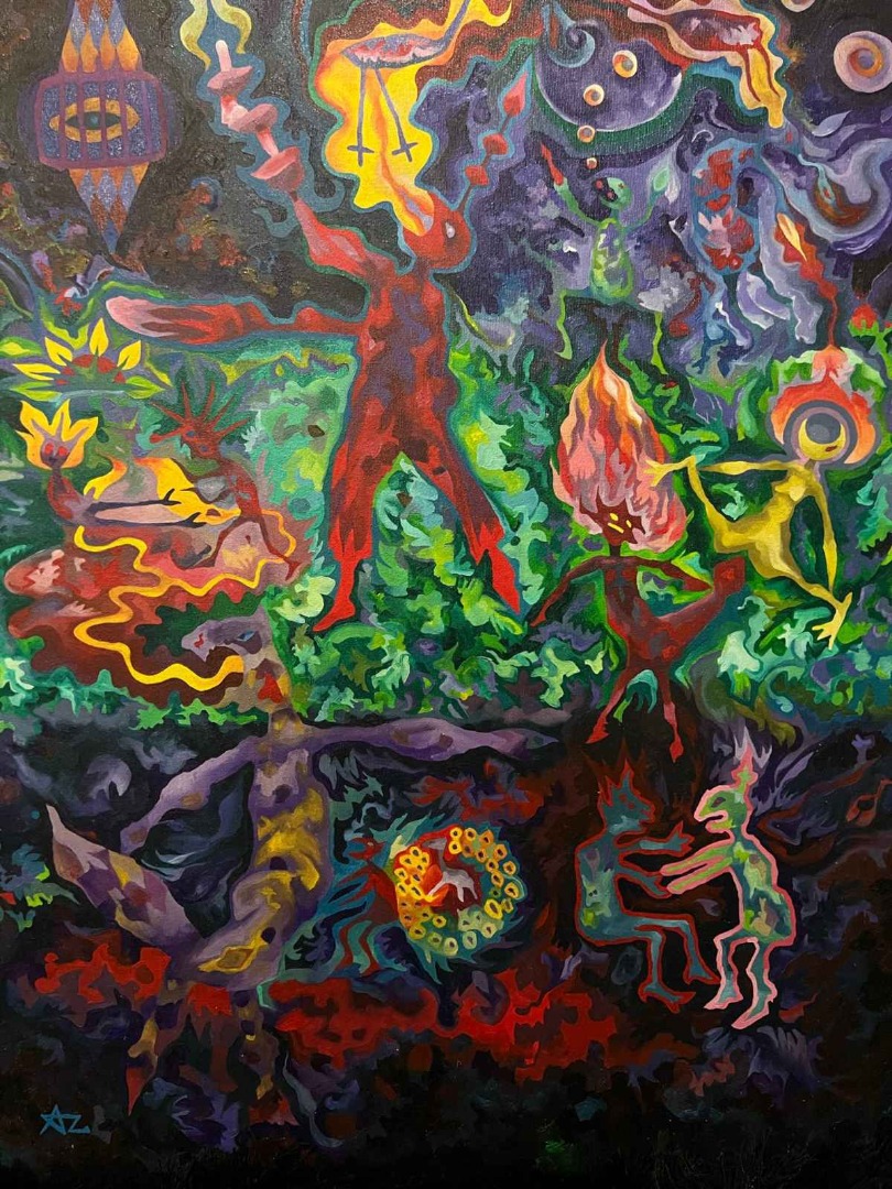 Pintura à óleo de Sidney Azevedo 2.jpg