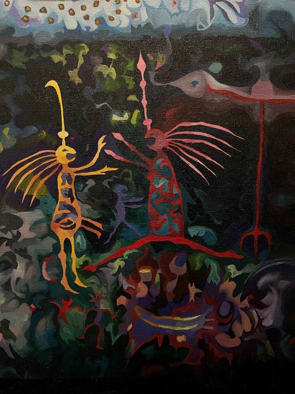 Pintura à óleo de Sidney Azevedo - detalhe.jpg