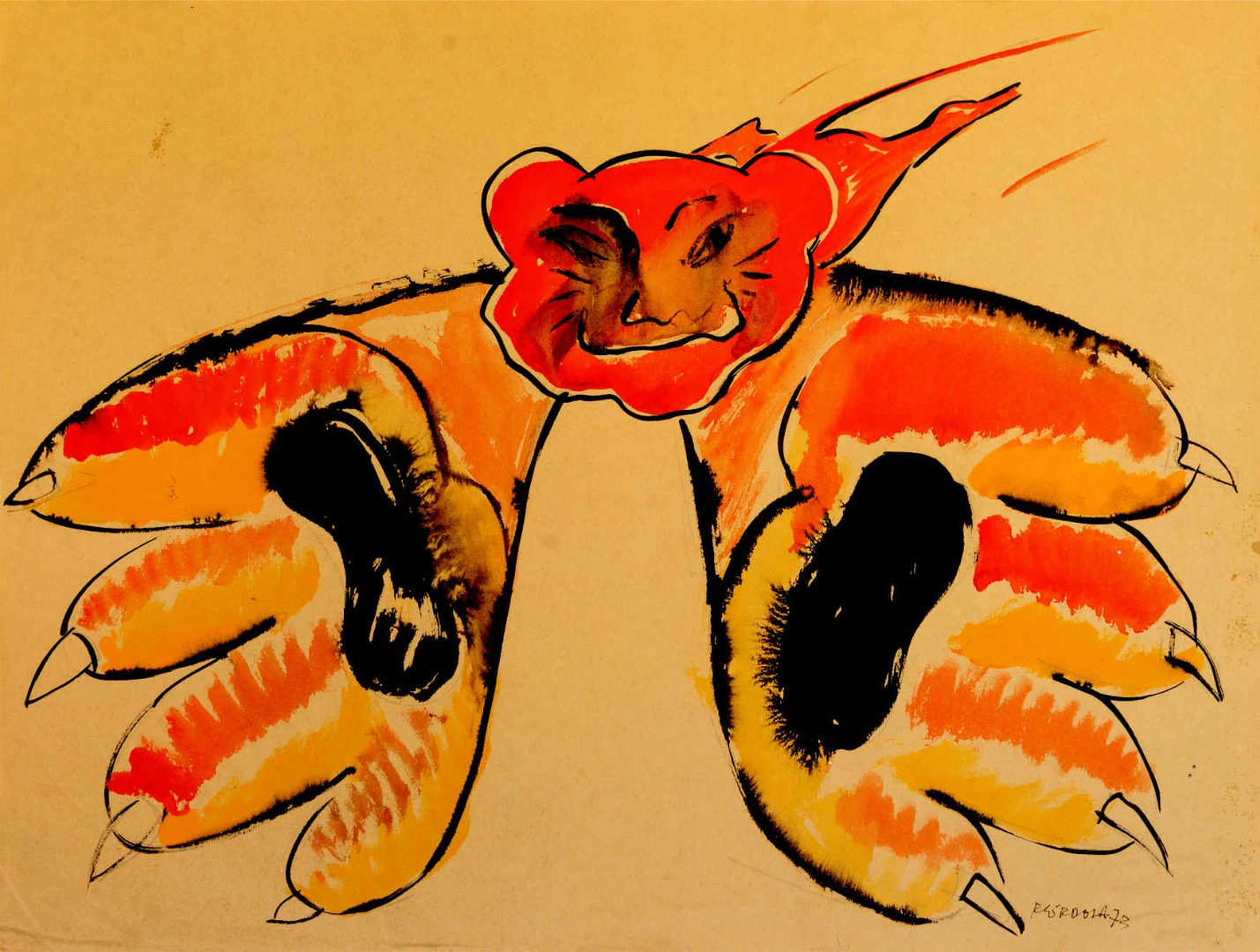 r cordula serie meu avô matou uma onça guache 1973.jpg