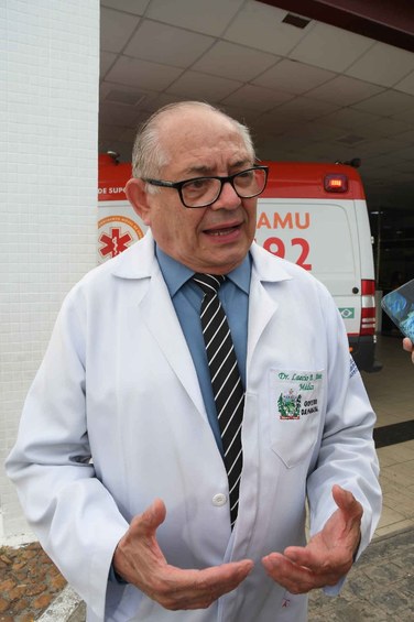 "Os profissionais autônomos se descuidam dos EPIs, então, esses fragmentos de pedras, corpos metálicos atingem os olhos antes de se fechar a pálpebra" Laecio Bragante - Foto: Ortilo Antônio