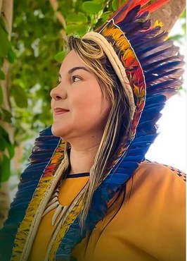 Eliselma Oliveira da Silva, Lili, é prefeita de Marcação