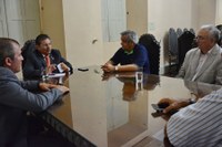 Adriano Galdino disse que a reunião teve o objetivo de definir as agendas dos próximos dias