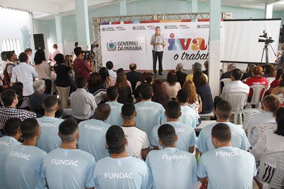 O lançamento do programa aconteceu no Centro Educacional do Jovem, localizado na Avenida Santa Bárbara ,em João Pessoa