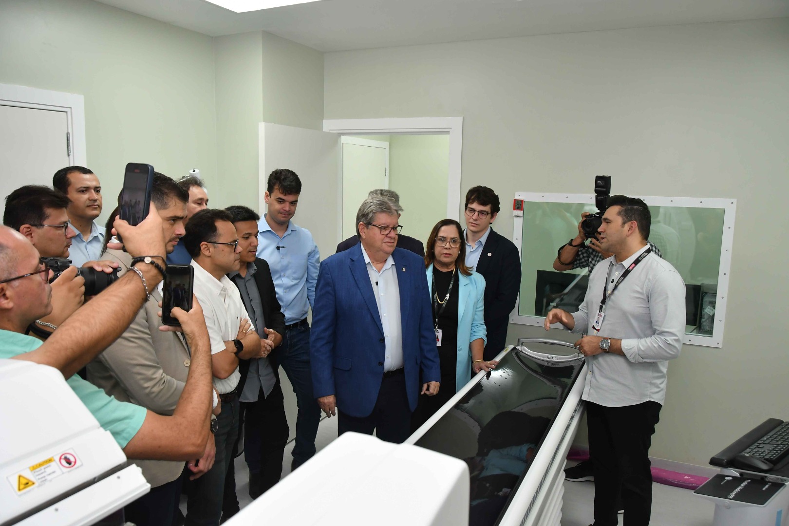 2025.09.18 Governador entrega equipamentos hospitalares Hosp Dom José Maria Pires© Leonardo Ariel (1) Cintilografia.JPG
