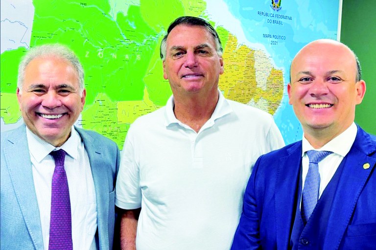 Queiroga terá como reforço de campanha a presença do ex-presidente Jair Bolsonaro | Foto: Divulgação Queiroga terá como reforço de campanha a presença do ex-presidente Jair Bolsonaro | Foto: Divulgação