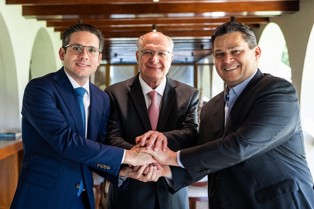 Com Alckmin, Motta e Alcolumbre garantem apoio contra tarifaço